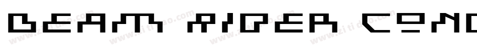 Beam Rider Condensed字体转换